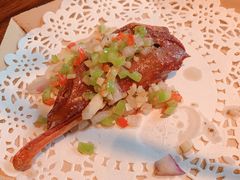 椒盐鸭头-章吴记喜瑞餐厅(东东城店)