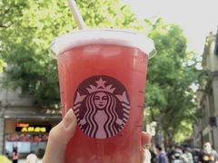 冰摇桃桃乌龙茶-星巴克(盘锦水游城店)