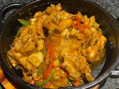 石锅豆豉牛蛙-小城故事·地道宁波味(月湖盛园店)