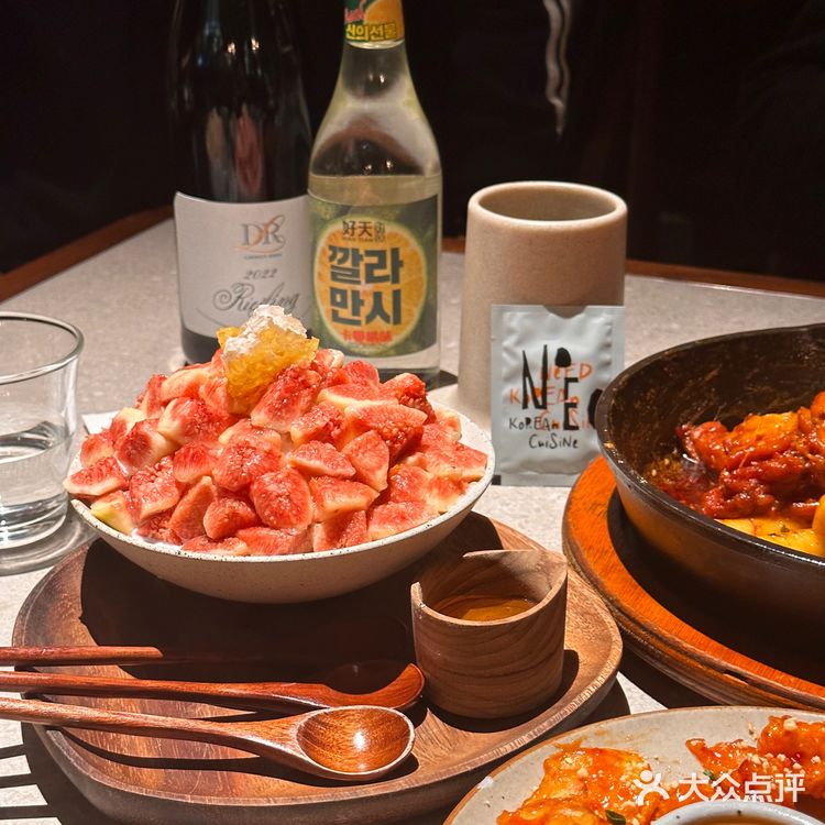 网红韩料Need 不愧为韩料创意菜天花板 实至名归🫢。
