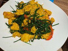 沙葱炒鸡蛋-耶里夏丽·新疆菜(南丹东路店)