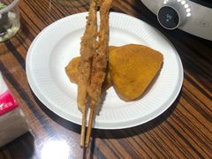 -老红桥炸灌肠牛肚锅烧烤(定福庄店)