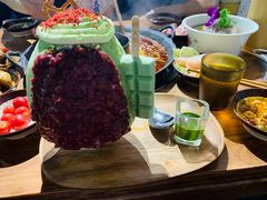 红豆抹茶雪山冰-楠火锅(龙阳广场店)