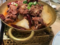 秘制羊蝎子-羊之道草原味道清真餐厅(番禺店)