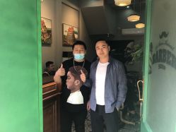 -595barbershop美式油头