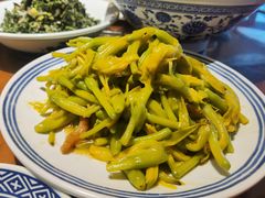 香炒大同鲜黄花-龍聚祥烧麦馆(鼓楼店)