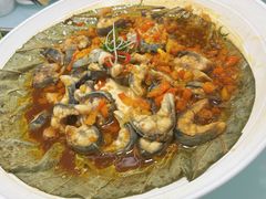 荷叶金酱江鳗鱼-3号仓库·创意中国菜(新世界城店)