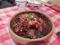 豆辣五花肉蒸排骨-湘遇老伙计浏阳菜馆(南门口店)