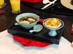 粉捞河虾仁配芝麻烧饼-西安凯悦酒店·湖畔中餐厅