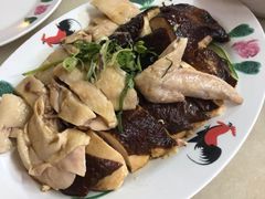 白切鸡油鸡双拼-威南记鸡饭餐室