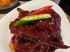 -草家酱蟹炭火烤肉店(珲春南路一店)