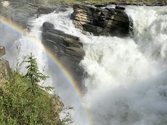 -阿萨巴斯卡瀑布观景点