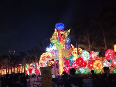 -欢乐海岸椰林沙滩-2025湾区超级灯会