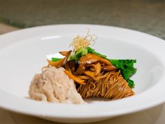 云吞虾籽姜葱捞面-誉珑轩