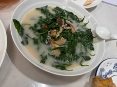 上汤枸杞叶-巫记鸡饭店