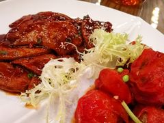 南煎肝拼荔枝肉-文儒九号·闽菜馆(三坊七巷店)