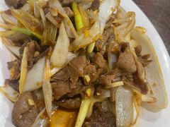 葱爆羊肉-来顺成饭庄