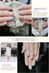 点击看大图 糖果指甲造型-光SPA科技美肤