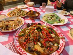 肝腰合炒-盐老幺自贡盐帮菜老店