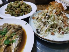 东北大拌菜-捏上开口笑海鲜水饺(台山街店)