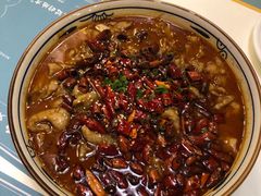 水煮肉片-付掌柜在成都·热炒砂锅集(金禾店)