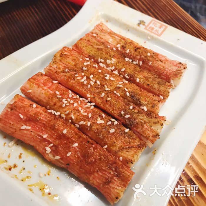 化骨绵爪武侠主题烧烤餐厅(武昌分舵)烤蟹柳图片 - 第4张