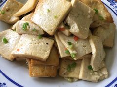 煎豆腐-柞水乾佑红门家菜