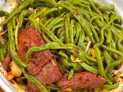 精瘦肉臊子面-手擀菠菜面(西康路店)