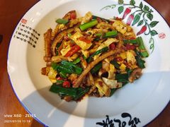 鸡蛋炒牛肚-庭苑饭香·生态餐厅(动物园店)
