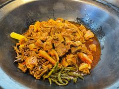 排骨鸡爪锅-缘福乡村铁锅炖民宿(八达岭店)