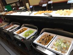 自助取餐区-素德轩素食餐厅(东港店)