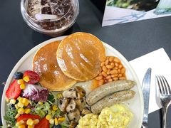 肉食拼盘松饼全餐-明谦·Coffee&Cocktail Bar(美您公园店)