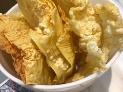 炸支竹-为什么牛潮汕牛肉火锅(万胜广场店)