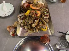铁锨手抓小海鲜-威海小海鲜大排档胖哥烧烤(双井店)