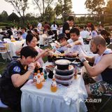 坝坝宴的小龙虾，人生得意须尽欢。