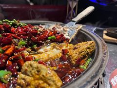 麻辣诱惑味豆花烤鱼-烤匠麻辣烤鱼(青羊万达店)