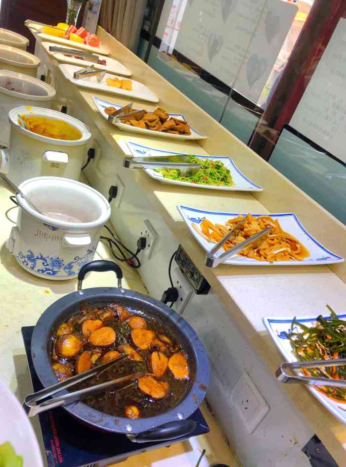 南关厢素食馆-"周末一个人吃个素助力下公益.这几天天气.