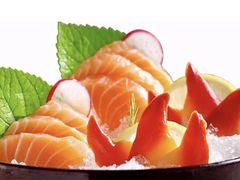 三文鱼拼北极贝-红鼎豆捞·非遗鲍皇汤火锅(宝丰路店)