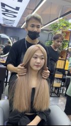 -藤野造型专业烫染接发