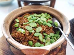 时令鲜豆咸肉饭-品粹徽园·家常安徽菜