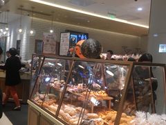 面包甜点陈列柜-山崎面包(静安久光店)