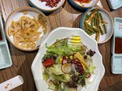 -明洞阿姨·韩式酱蟹烤肉·创意料理(三元桥店)