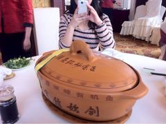 砂锅鱼头-风味小馆(天目湖宾馆店)
