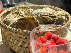 -蚝堡·生蚝海鲜烧烤物种起源•海肠捞饭(刘公岛店)