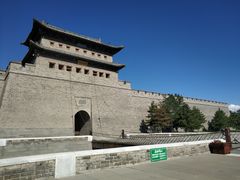 -城墙带状公园-大同古城墙广场停车场