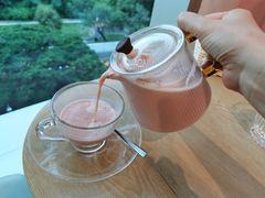 法式草莓奶茶-Dazzling Cafe 蜜糖吐司专卖店