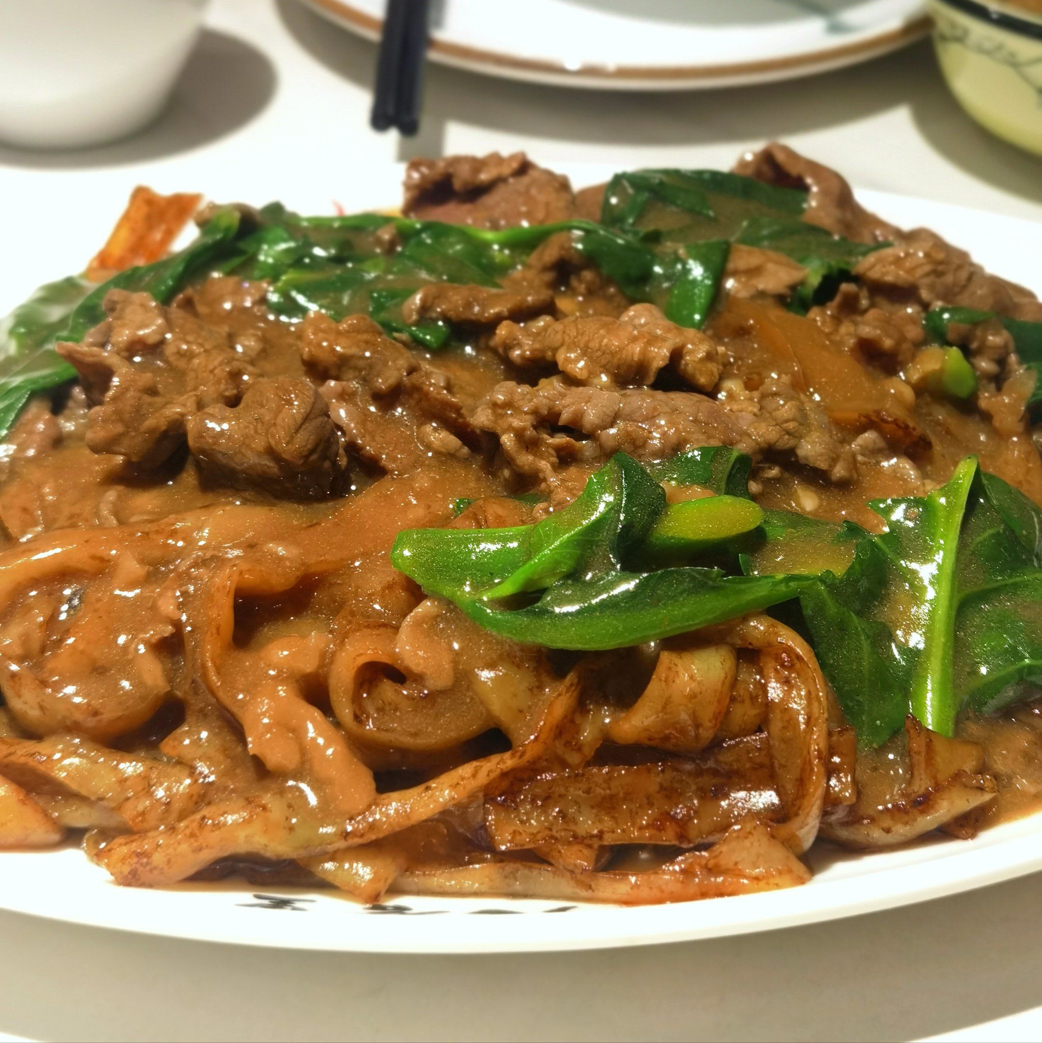 干炒牛河还是湿炒牛河?