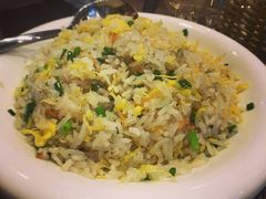 招牌瑶柱蛋丝炒飯-新伊邑牛扒披萨西餐厅