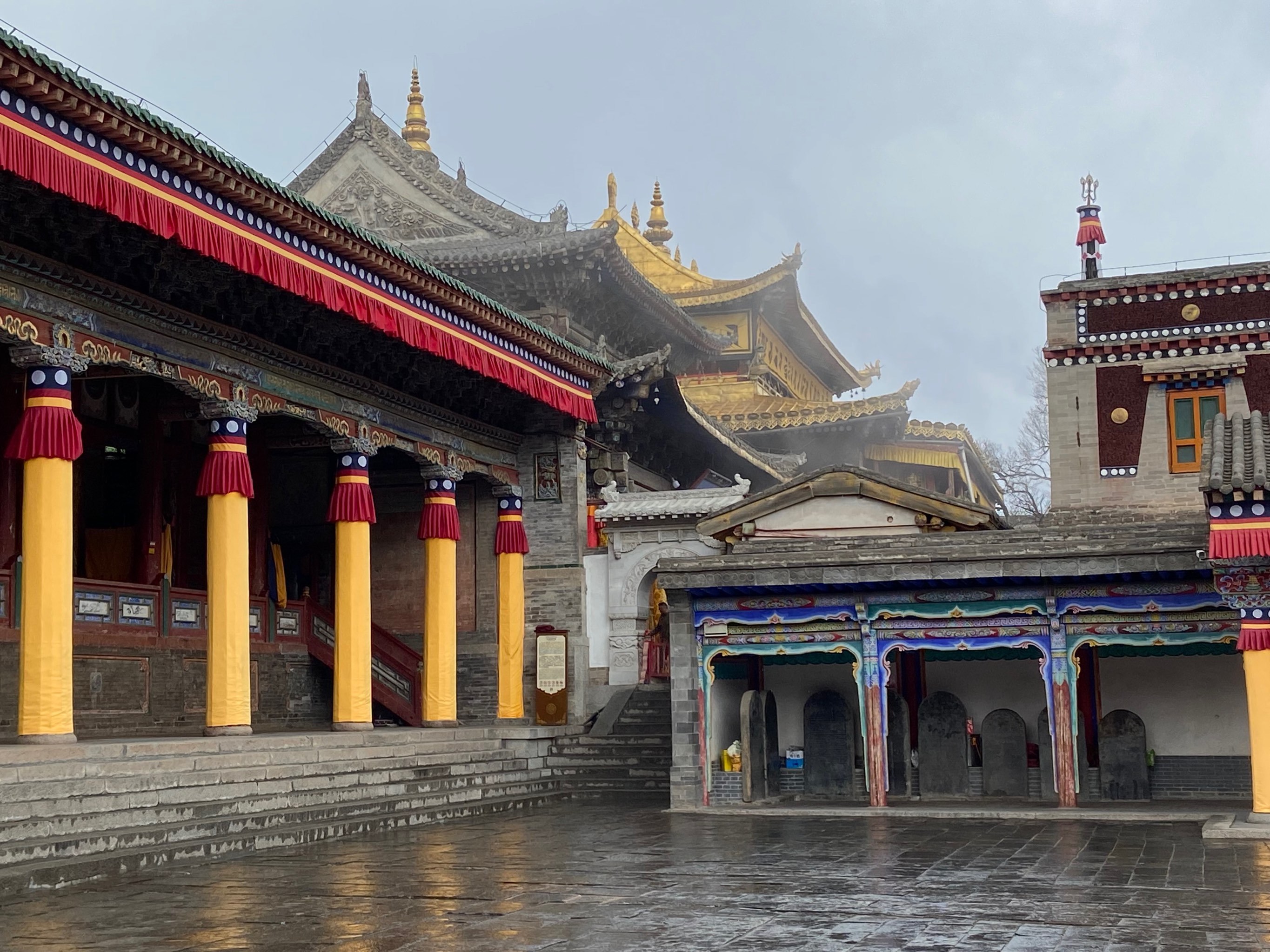 到了西宁,一定要去塔尔寺.塔尔寺是中国