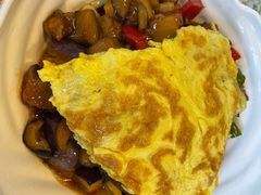 茄子肉丁小公鸡双拼拌面-文三里屯面馆(三里屯店)